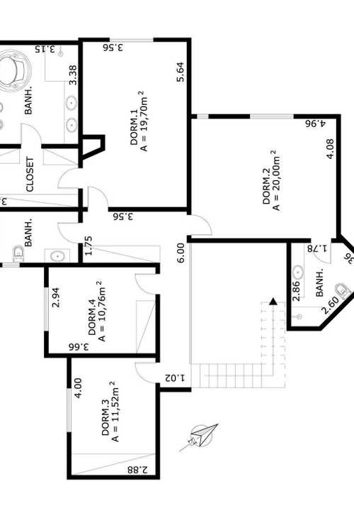 Apartamento à venda com 4 quartos, 237m² - Foto 6