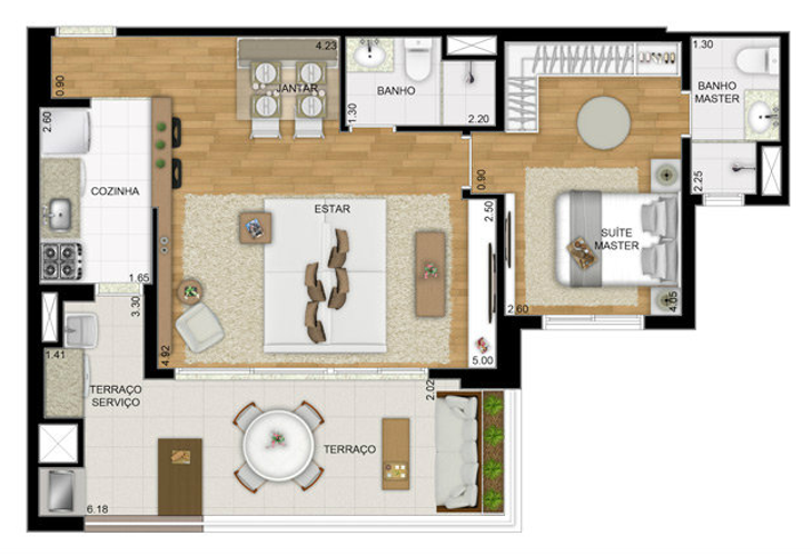 Apartamento à venda com 2 quartos, 68m² - Foto 14