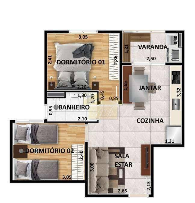 Apartamento à venda com 1 quarto, 28m² - Foto 30