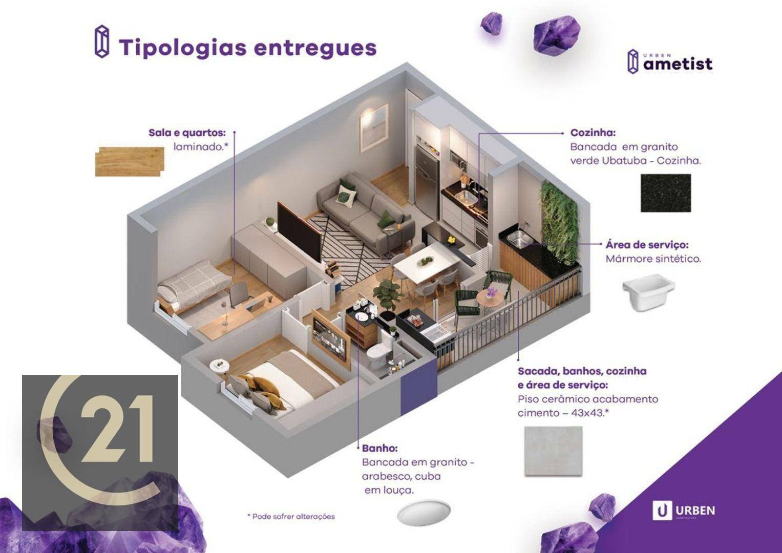 Apartamento à venda com 2 quartos, 50m² - Foto 20