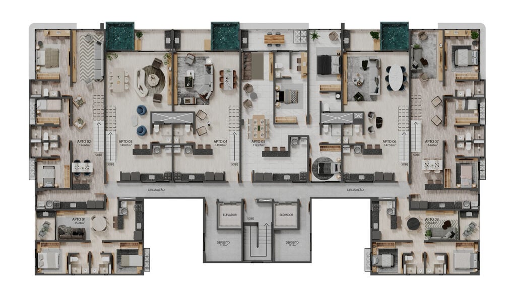 Cobertura à venda com 3 quartos, 13497m² - Foto 27