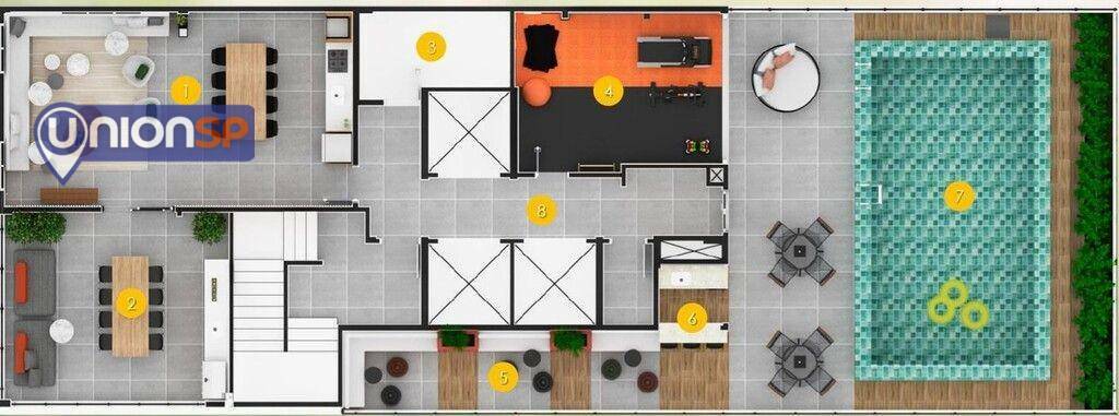 Apartamento à venda com 2 quartos, 41m² - Foto 23