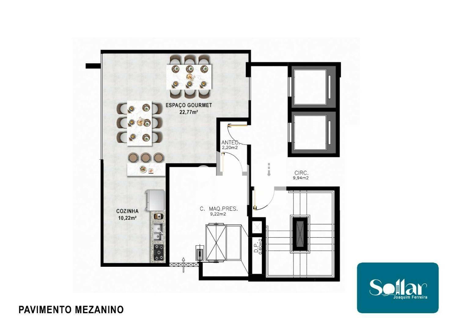 Apartamento à venda com 1 quarto, 40m² - Foto 23