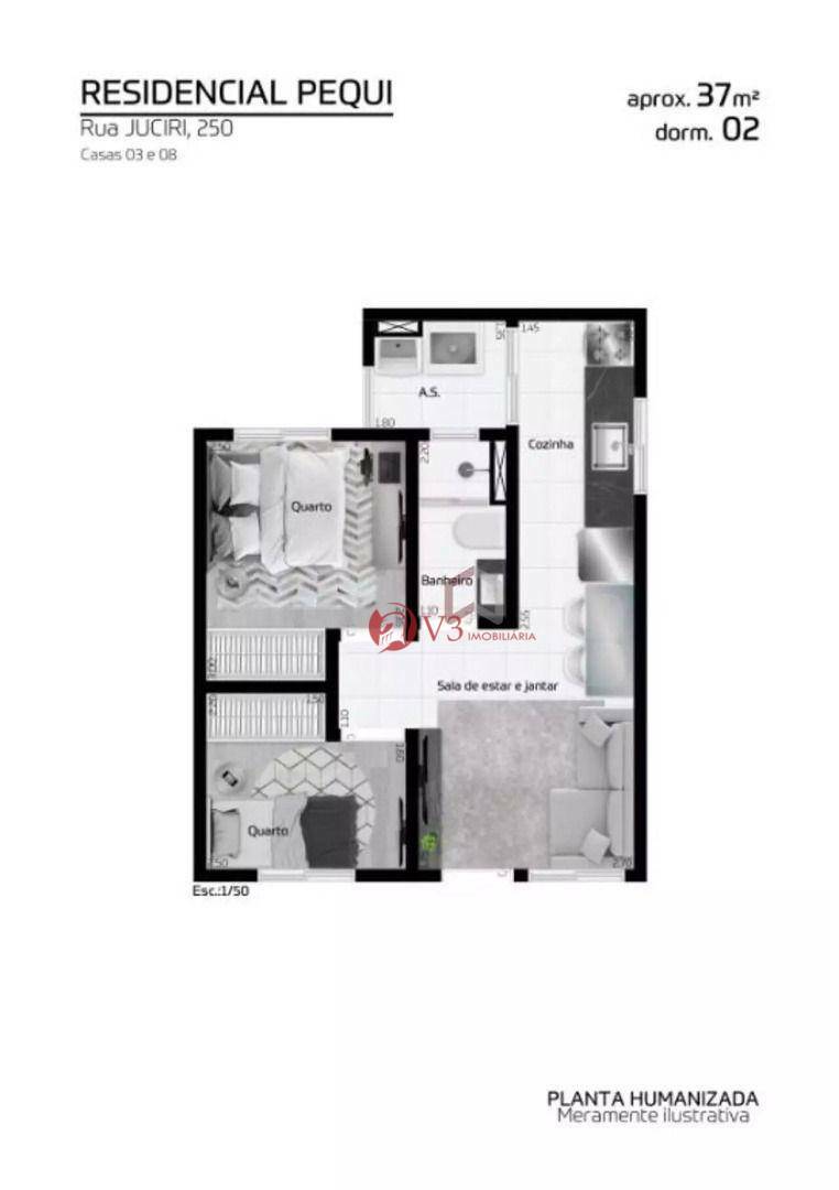 Apartamento à venda com 2 quartos, 46m² - Foto 17