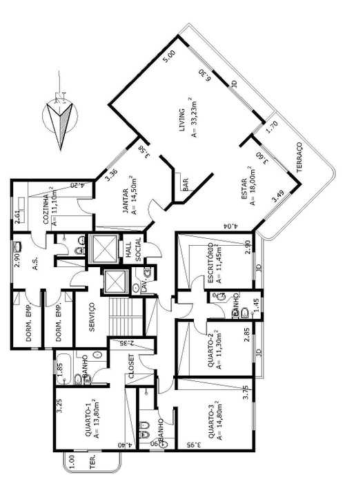 Apartamento à venda com 3 quartos, 240m² - Foto 7