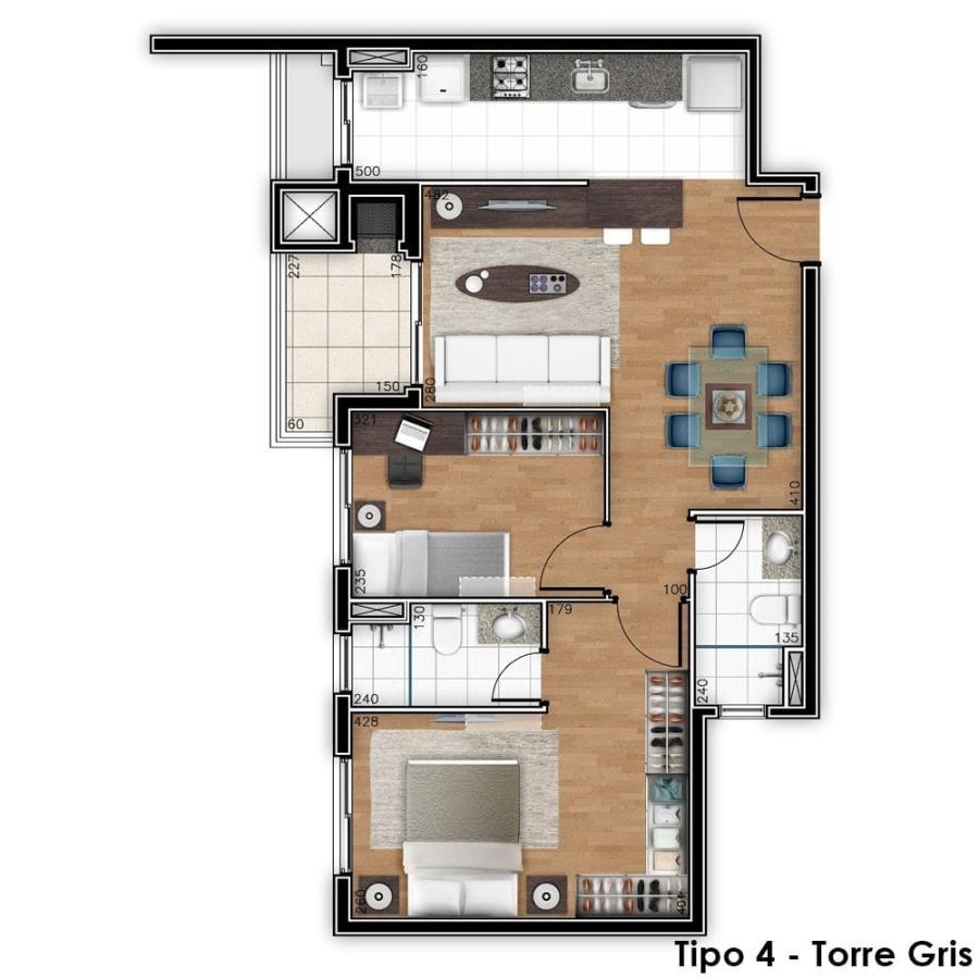 Apartamento à venda com 2 quartos, 68m² - Foto 40