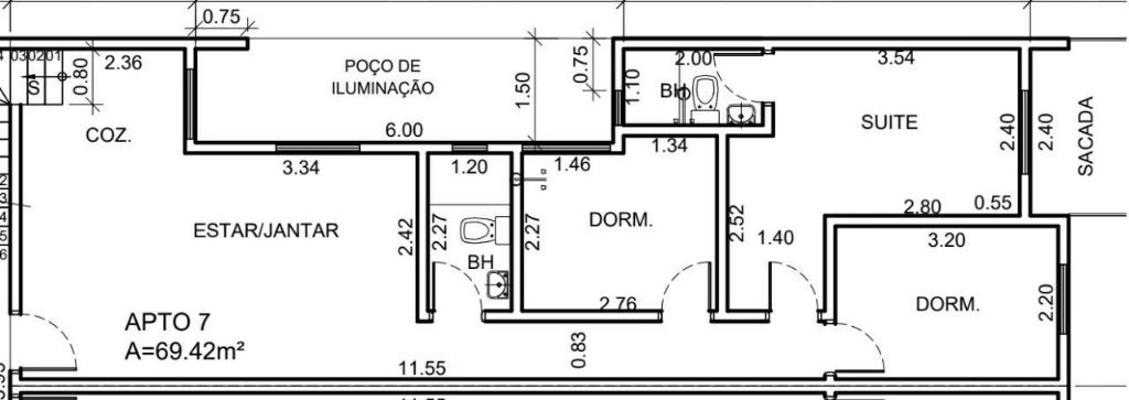 Cobertura, 3 quartos, 140 m² - Foto 1