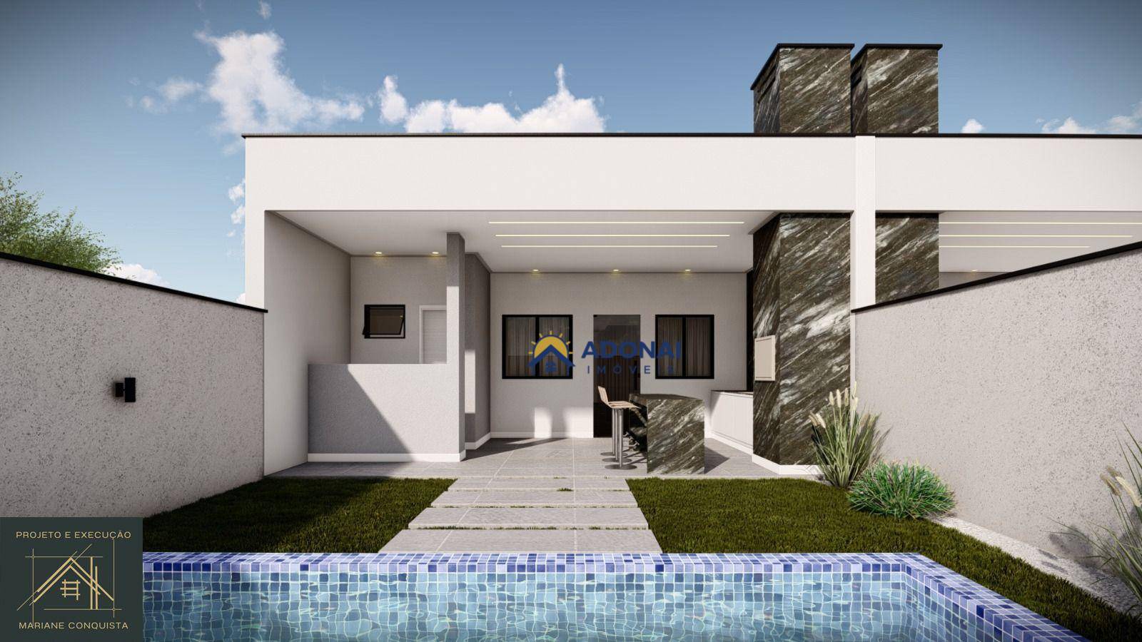 Casa, 3 quartos, 105 m² - Foto 1