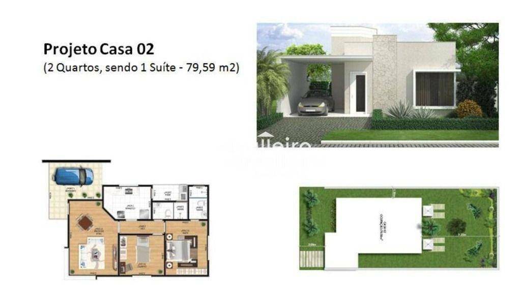 Casa de Condomínio à venda com 2 quartos, 79m² - Foto 3