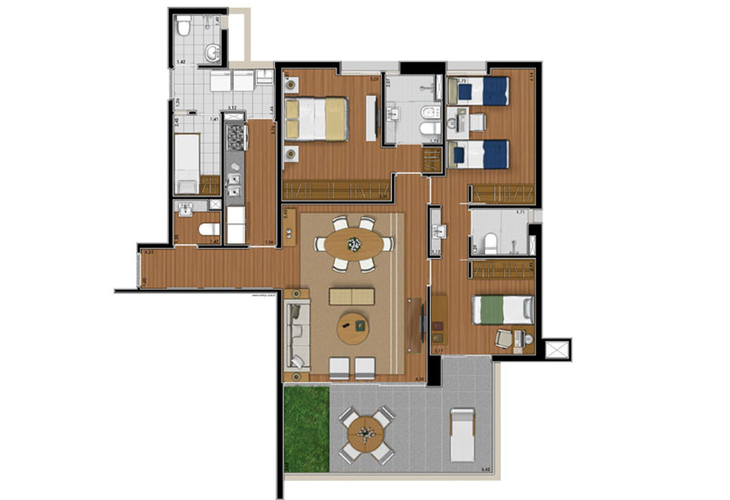 Apartamento à venda com 3 quartos, 110m² - Foto 5