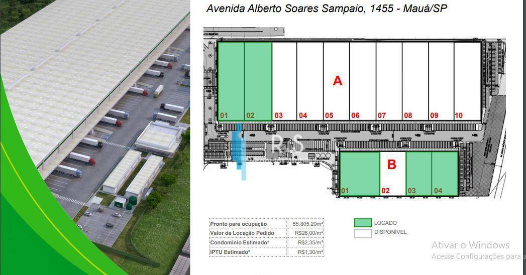 Depósito-Galpão-Armazém para alugar, 3628m² - Foto 4