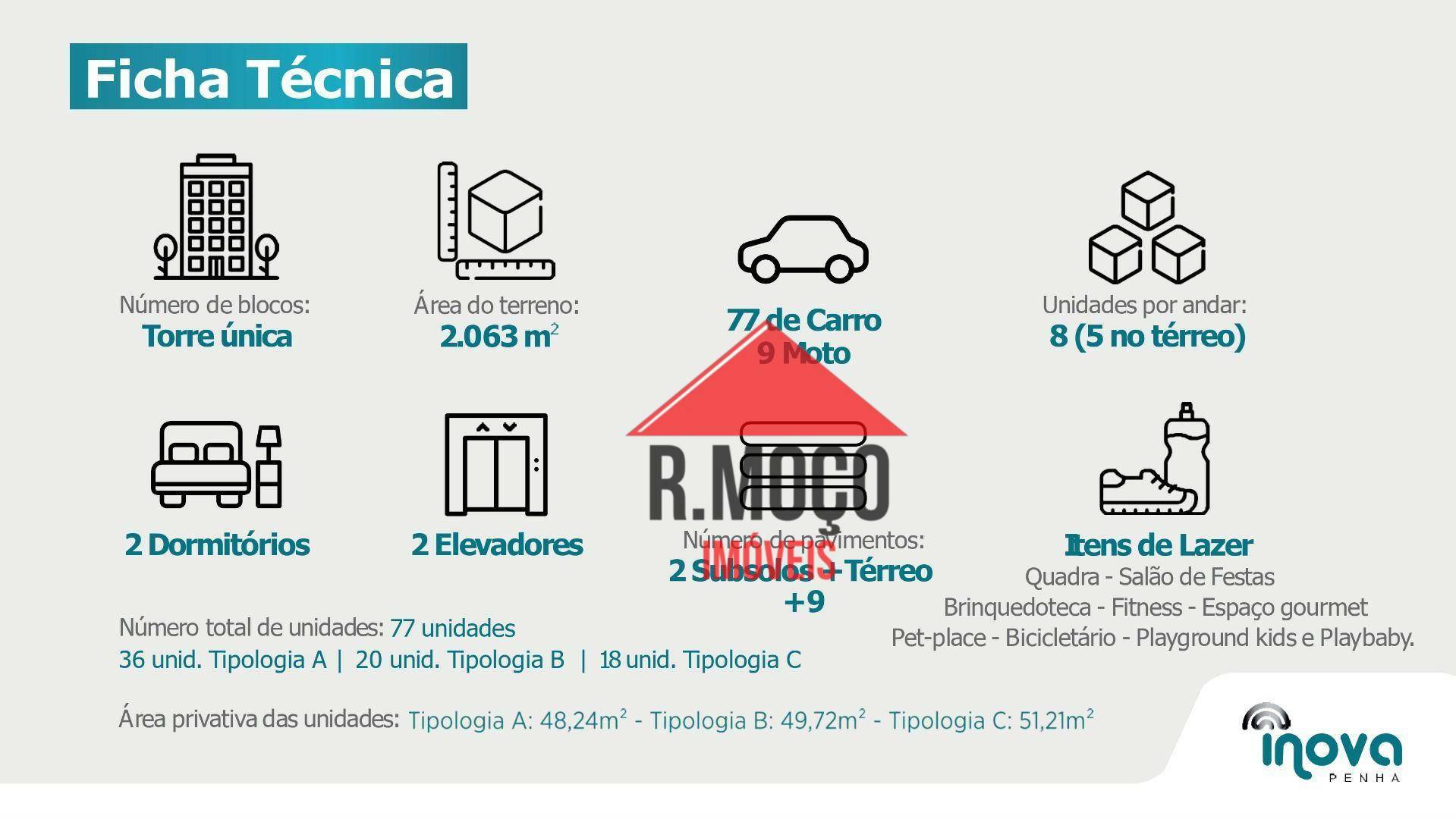 Apartamento à venda com 2 quartos, 49m² - Foto 11