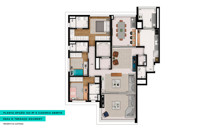 Apartamento à venda com 3 quartos, 163m² - Foto 10