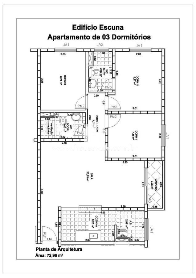 Apartamento à venda com 3 quartos, 72m² - Foto 17