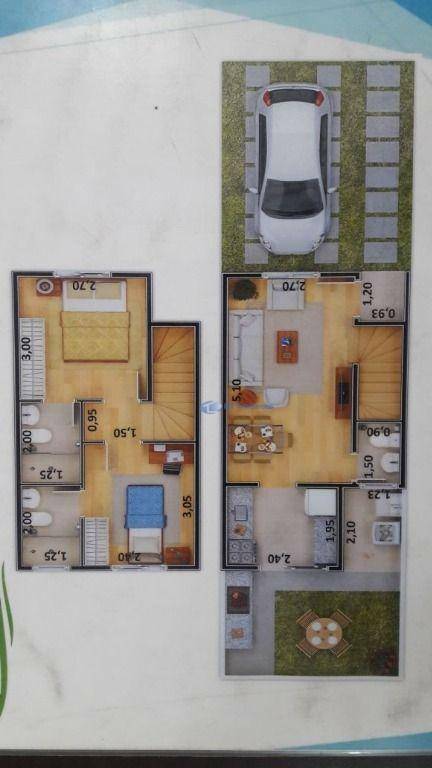Sobrado à venda com 2 quartos, 68m² - Foto 30