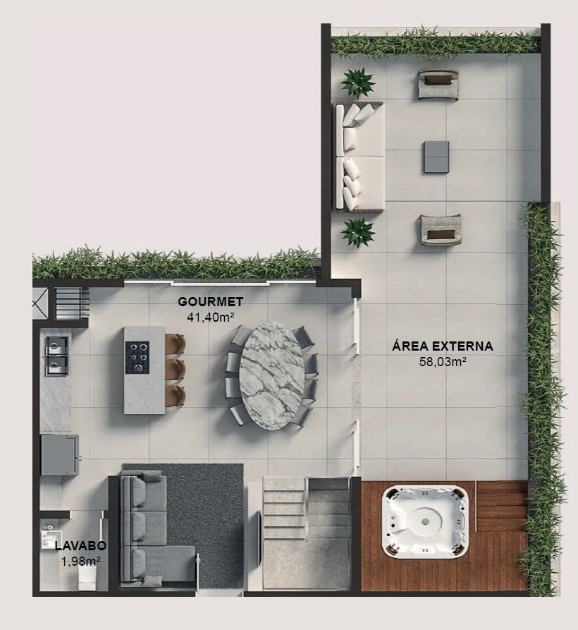 Apartamento à venda com 2 quartos, 106m² - Foto 31