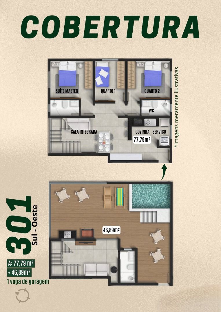 Apartamento à venda com 3 quartos, 118m² - Foto 12