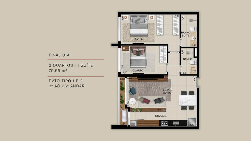 Apartamento, 3 quartos, 261 m² - Foto 23