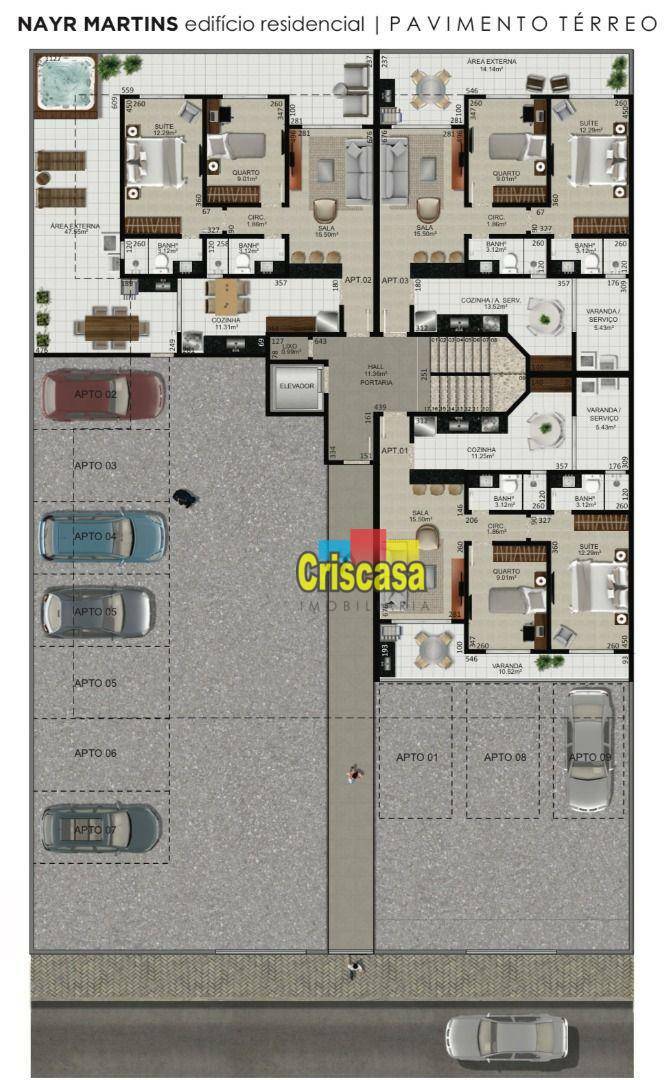 Apartamento à venda com 2 quartos, 600m² - Foto 7