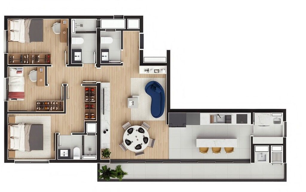 Apartamento à venda com 2 quartos, 72m² - Foto 23