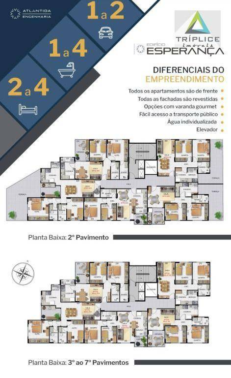 Apartamento à venda com 2 quartos, 68m² - Foto 3