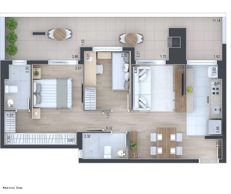 Apartamento à venda com 2 quartos, 66m² - Foto 31