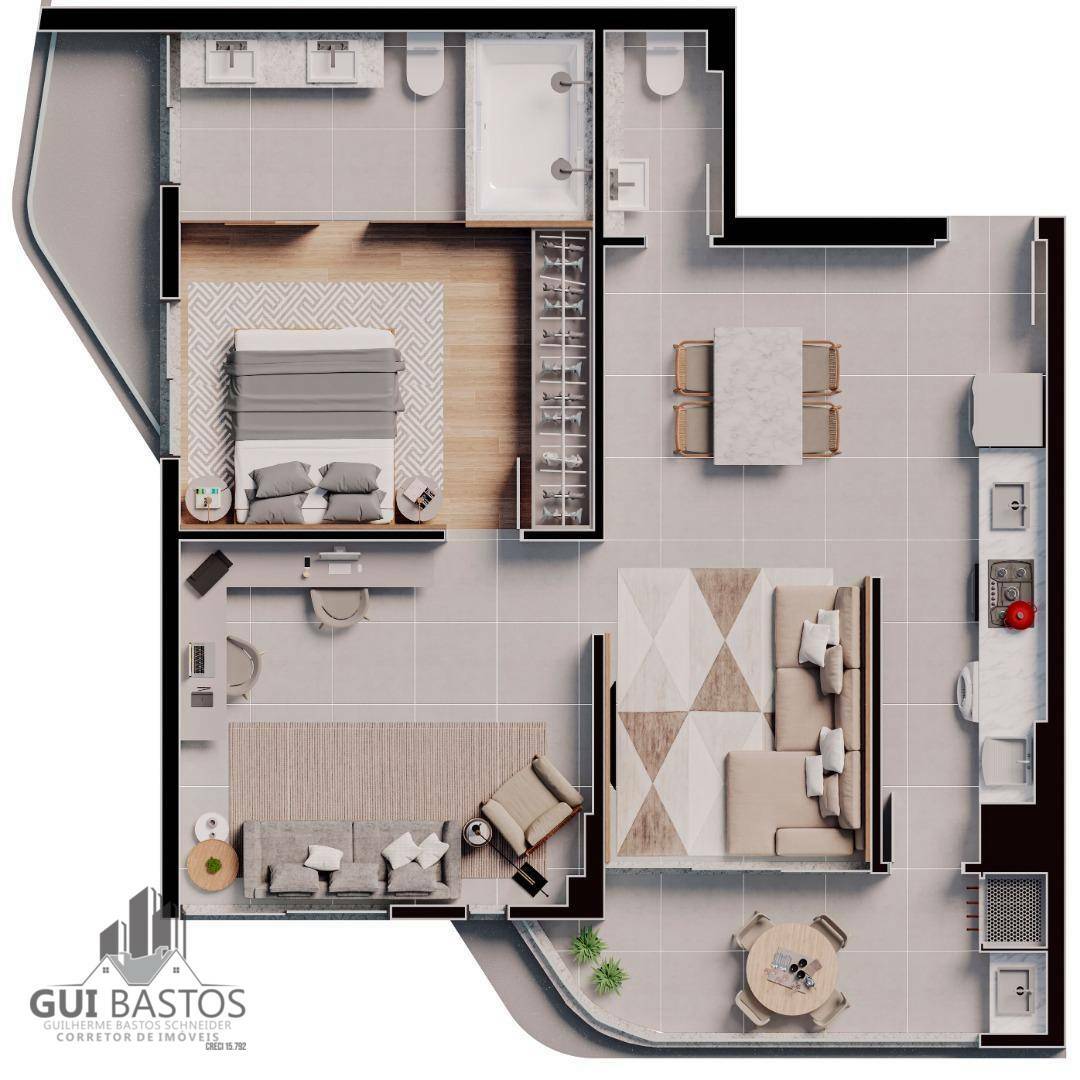 Apartamento à venda com 2 quartos, 72m² - Foto 17