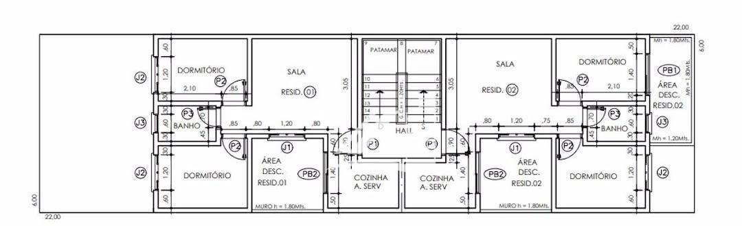 Apartamento à venda com 2 quartos, 42m² - Foto 14