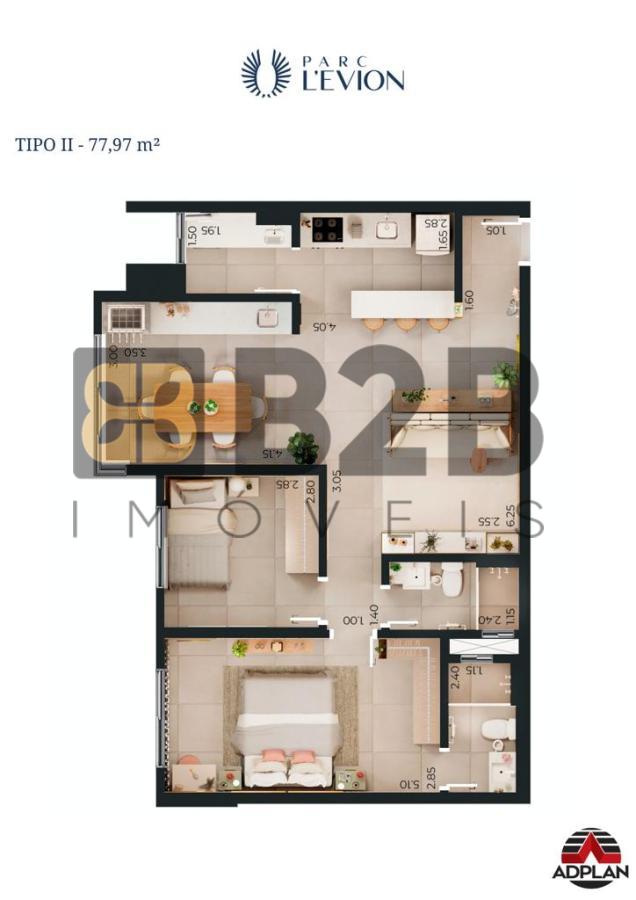 Apartamento à venda com 2 quartos, 77m² - Foto 35