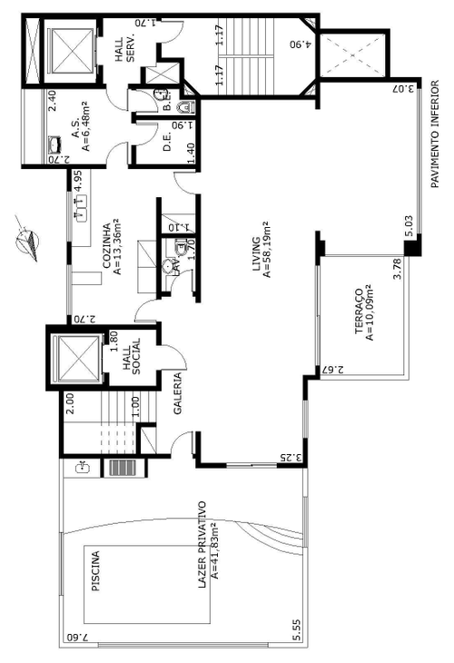 Apartamento à venda com 4 quartos, 178m² - Foto 4