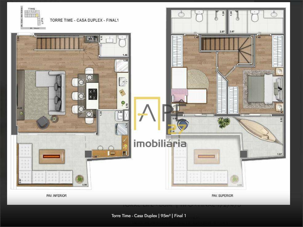 Apartamento à venda com 2 quartos, 67m² - Foto 37