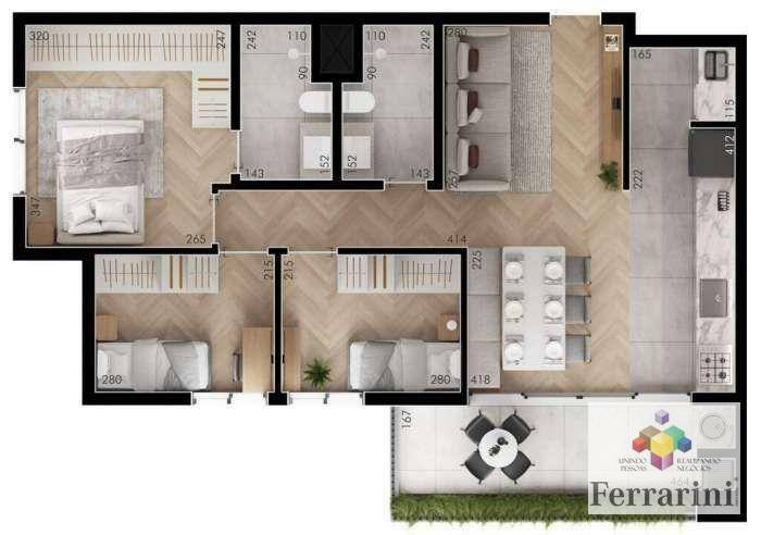 Apartamento à venda com 2 quartos, 66m² - Foto 27