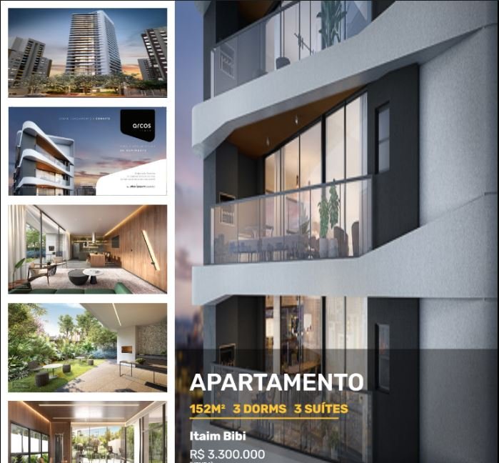 Apartamento à venda com 3 quartos, 153m² - Foto 2