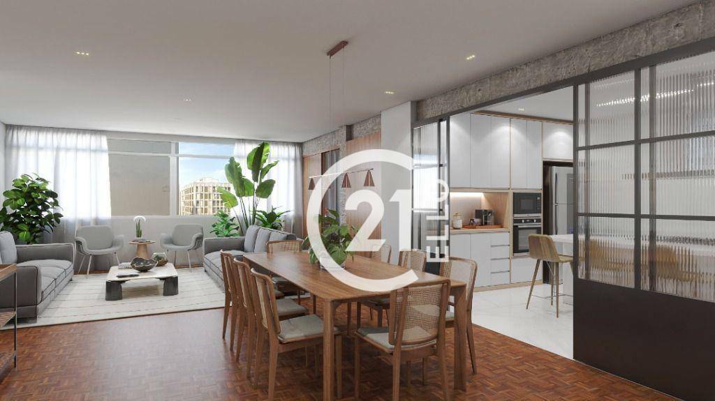 Apartamento à venda com 3 quartos, 213m² - Foto 1