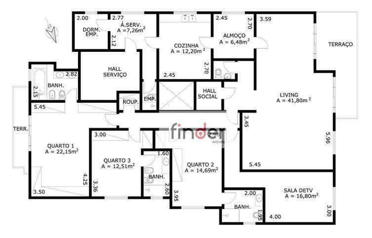 Apartamento à venda com 4 quartos, 202m² - Foto 25