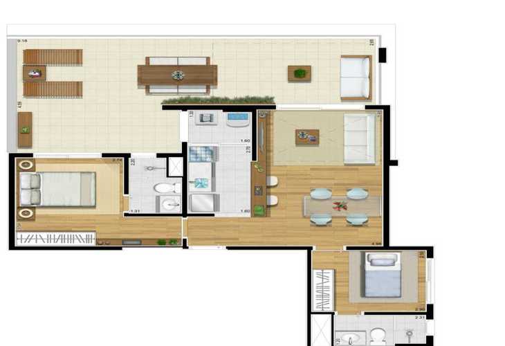 Apartamento à venda com 3 quartos, 106m² - Foto 12