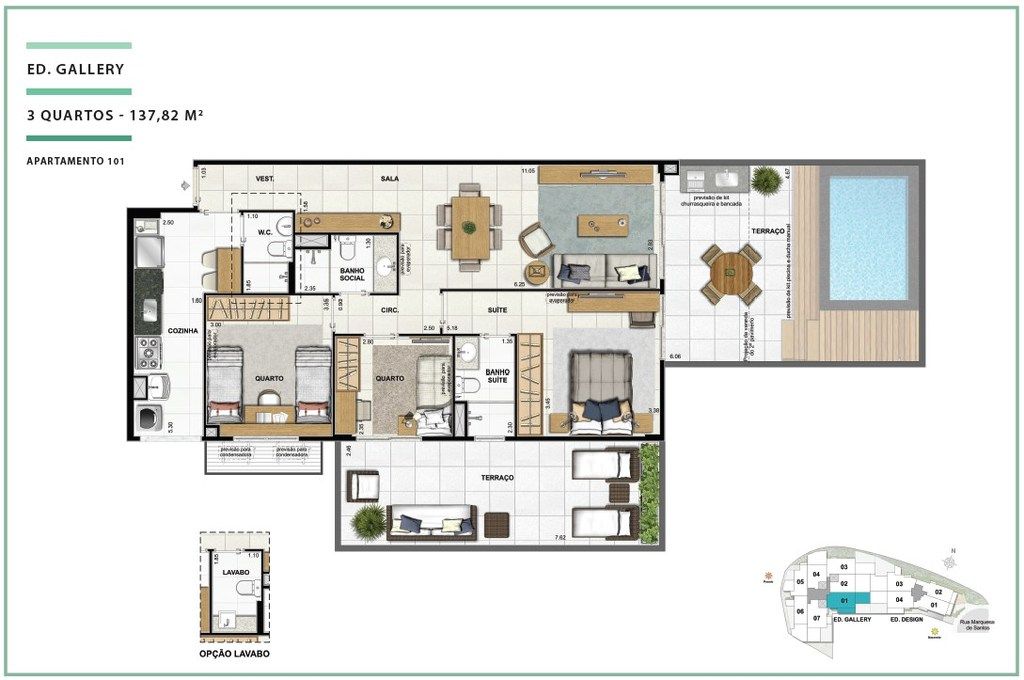 Cobertura à venda com 4 quartos, 204m² - Foto 20