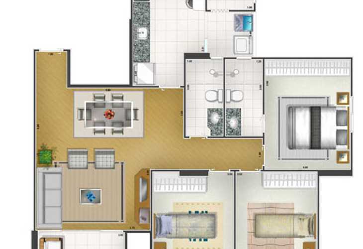 Apartamento à venda com 3 quartos, 80m² - Foto 5