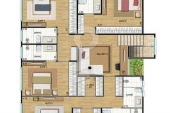 Apartamento à venda com 4 quartos, 442m² - Foto 6