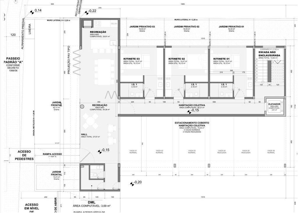 Apartamento à venda com 1 quarto, 29m² - Foto 6