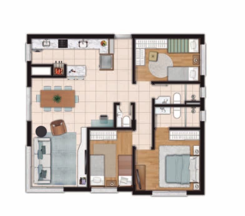 Cobertura à venda com 3 quartos, 175m² - Foto 6