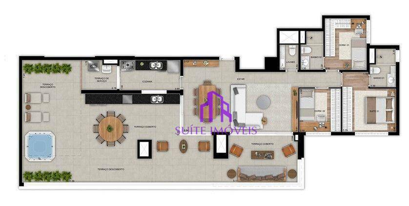 Apartamento à venda com 2 quartos, 75m² - Foto 24