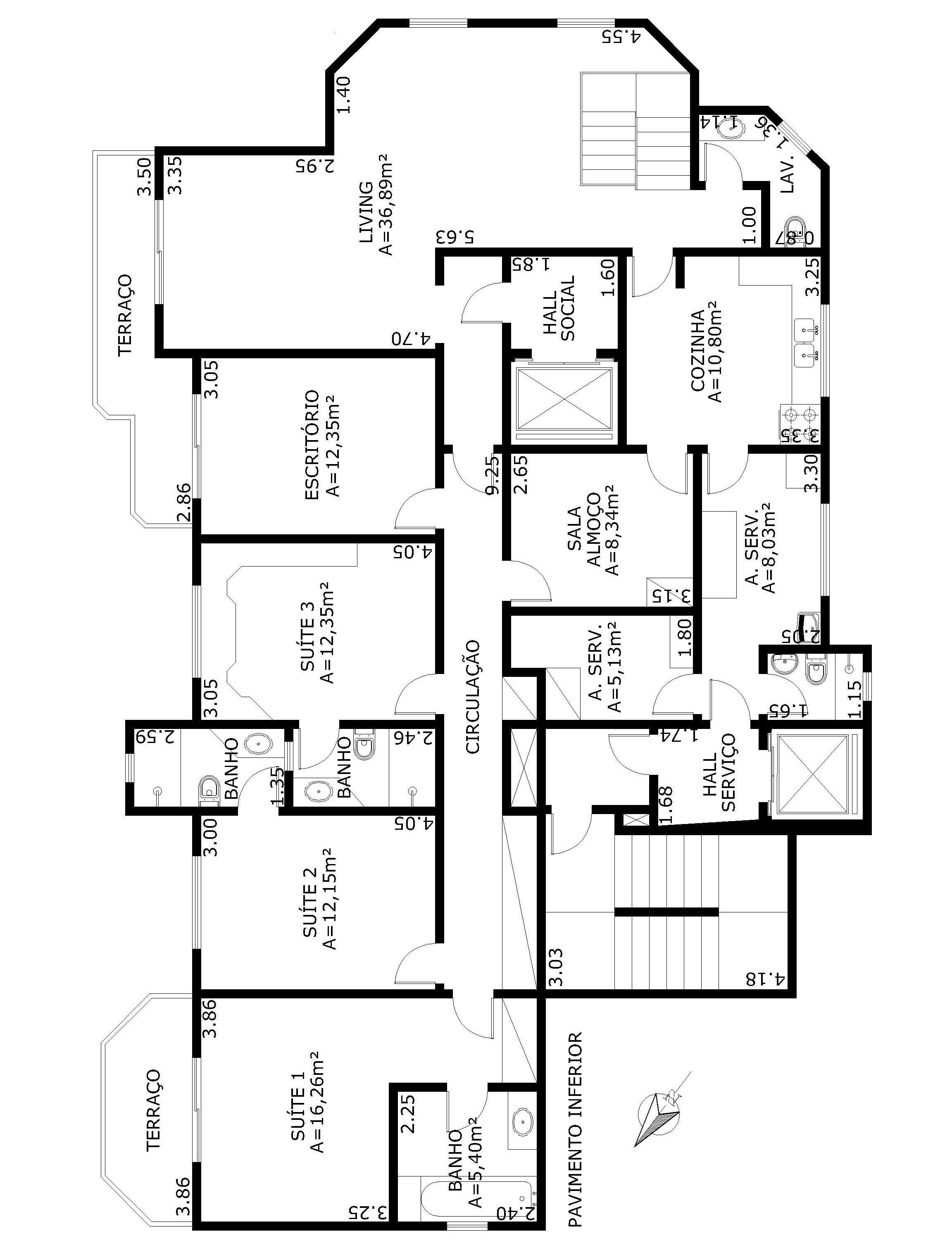 Apartamento à venda com 4 quartos, 412m² - Foto 7