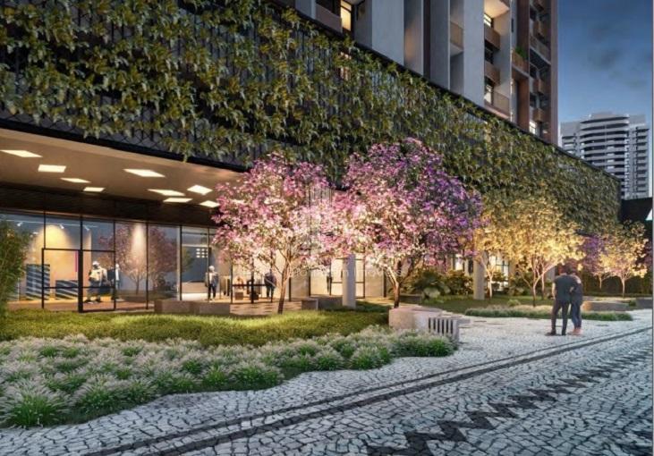 Apartamento à venda com 1 quarto, 43m² - Foto 3