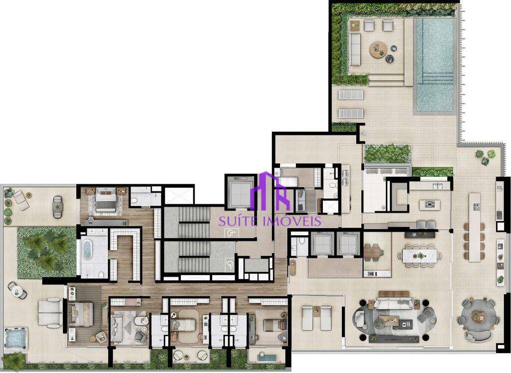 Apartamento à venda com 5 quartos, 500m² - Foto 24