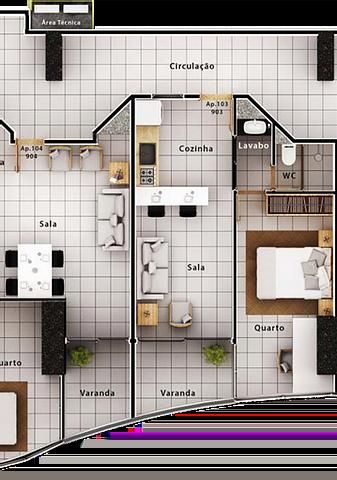 Apartamento à venda com 2 quartos, 53m² - Foto 25