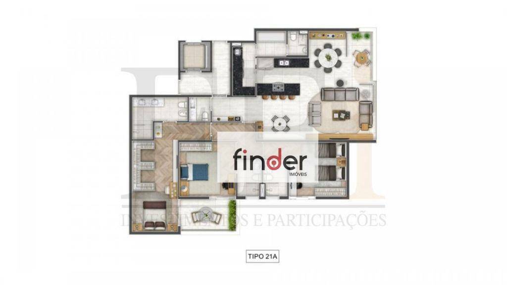 Apartamento à venda com 3 quartos, 180m² - Foto 18