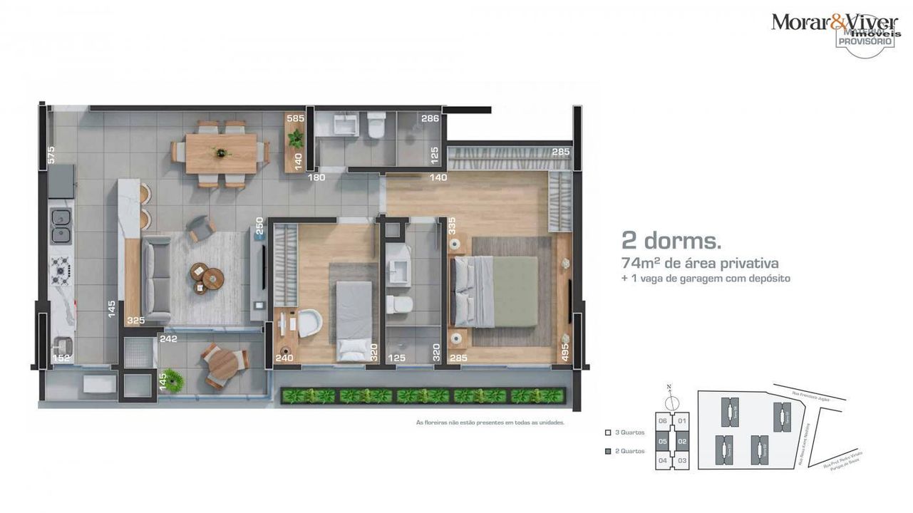 Apartamento à venda com 3 quartos, 87m² - Foto 11