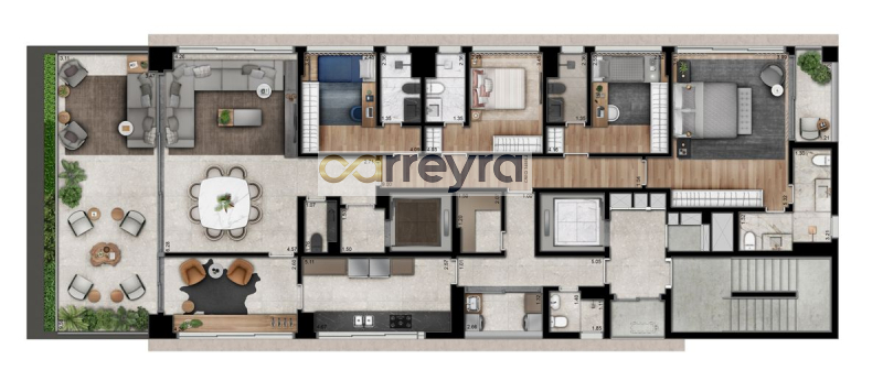 Apartamento à venda com 3 quartos, 274m² - Foto 39