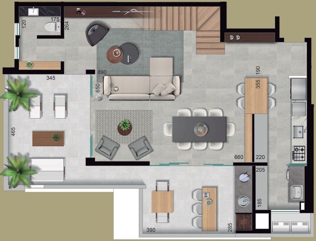 Apartamento à venda com 2 quartos, 101m² - Foto 15